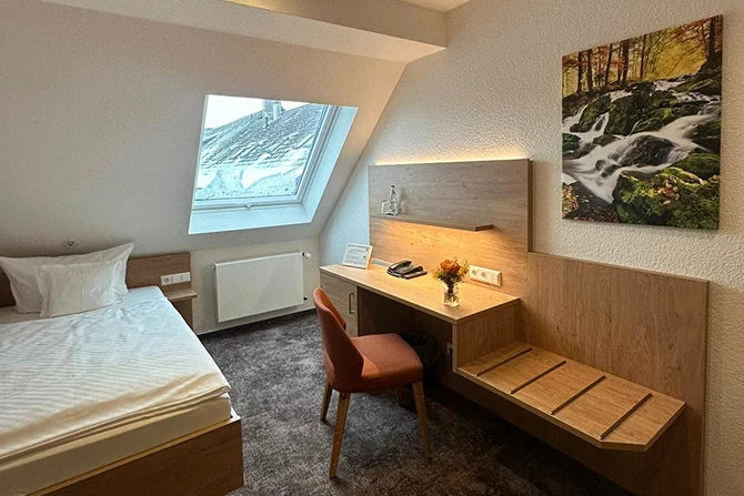 Comfort-Room at Landhotel Behre in Lehrte/Ahlten